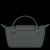 Graphite Le Pliage Green Pouch with handle